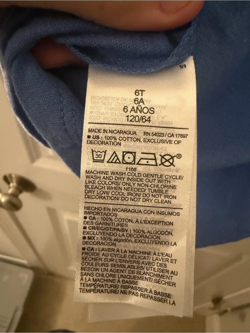 Old Navy Blue Mickey Mouse Graphic Tee with Yellow Shoes